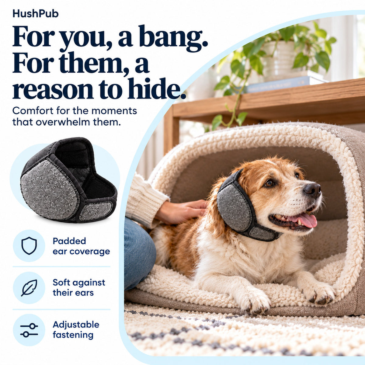 HushPub™ – Ear Protection for Dogs