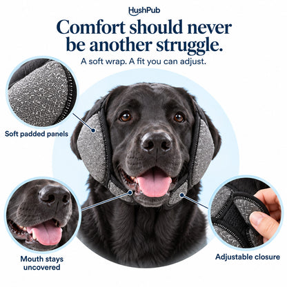 HushPub™ – Ear Protection for Dogs